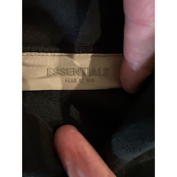 Fear Of God Essentials Hoodie SS22 Stretch Limo Size Small (New + FREE SHIPPING) - Picture 6 of 7